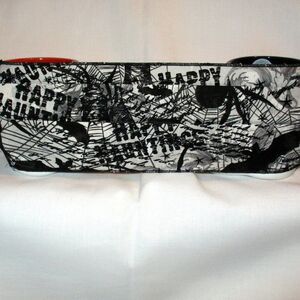 Face Mask Happy Hauntings Black